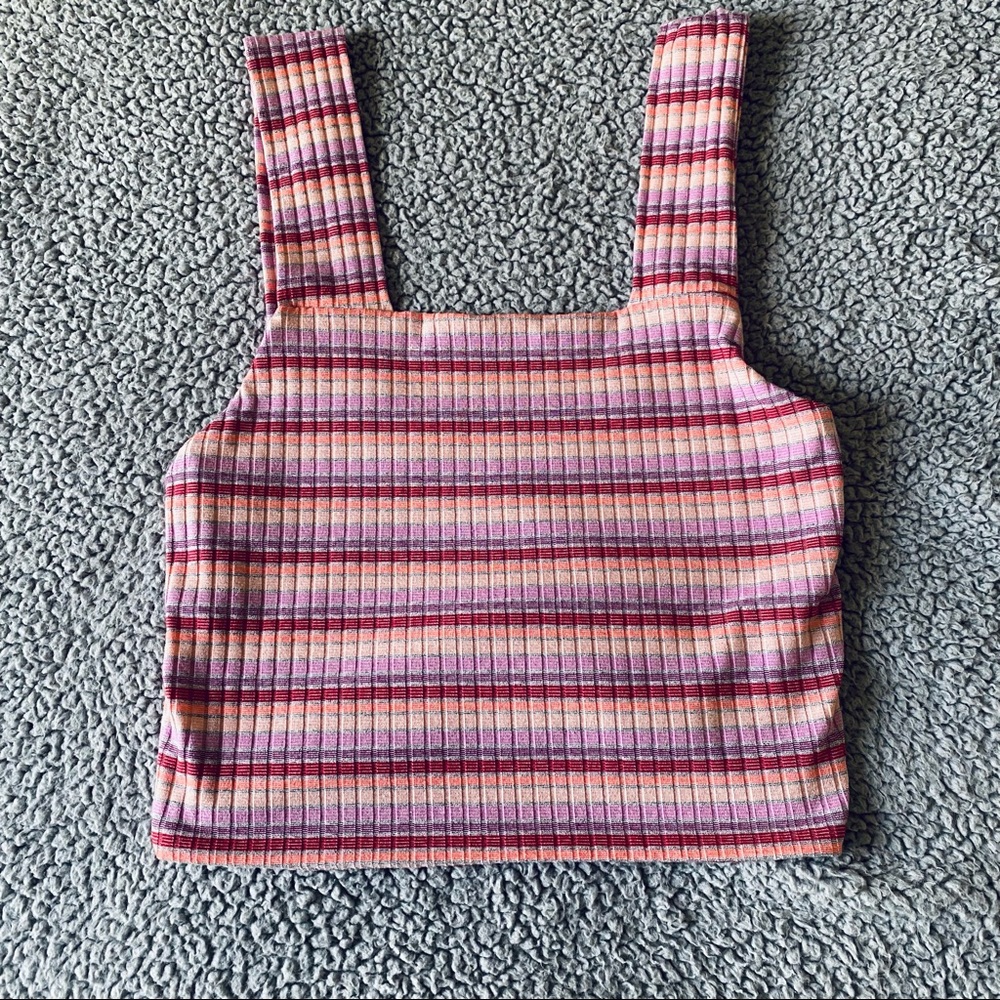 American Eagle Square Neck Tank Top